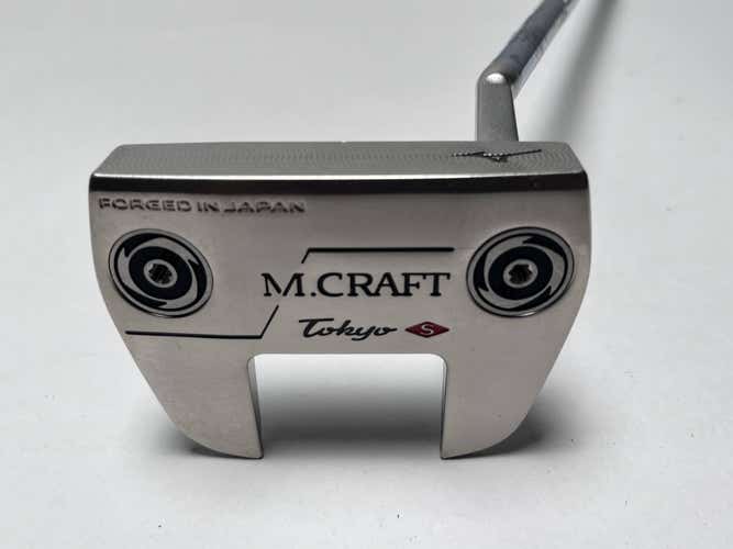 Mizuno M Craft Tokyo S Milled Putter 35" Forged in Japan Mens RH