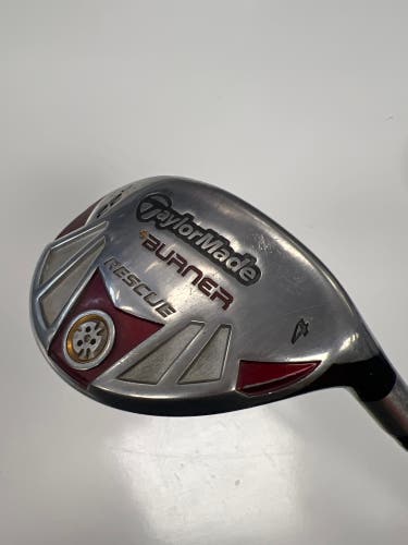 2007 TaylorMade Burner Rescue Right Handed Hybrid Stiff Flex 4H Graphite Shaft (Used)