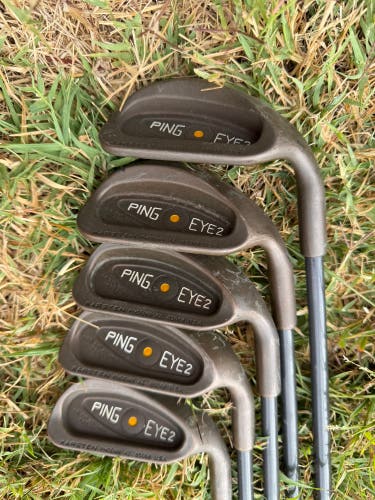 Ping Eye 2 BeCu Iron Set 8-L Yellow Dot