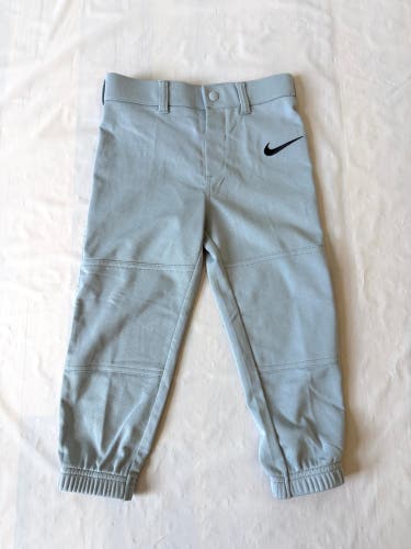 Nike Youth Baseball Pants Grey Dri-FIT Tee Ball size 4T 5T unisex