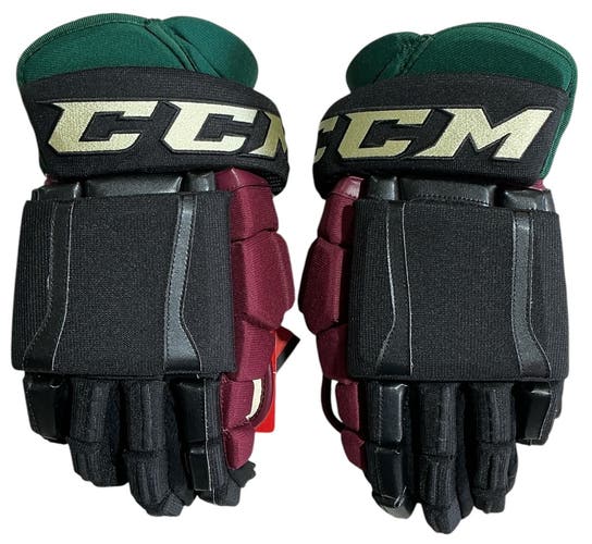 CCM HGCLPP Pro Stock 15” Hockey Gloves Coyotes Black (New) 78012