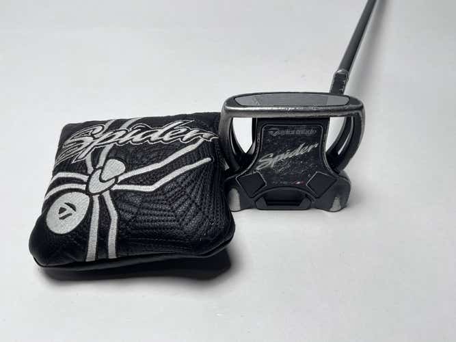 TaylorMade Spider Tour Black Putter 35" SuperStroke Pistol GT 1.0 Mens RH HC
