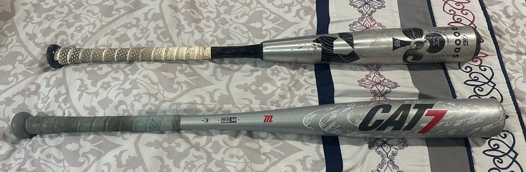2021 Marucci CAT7 Alloy BBCOR Certified Bat (-3) 29 oz 32" (Used)