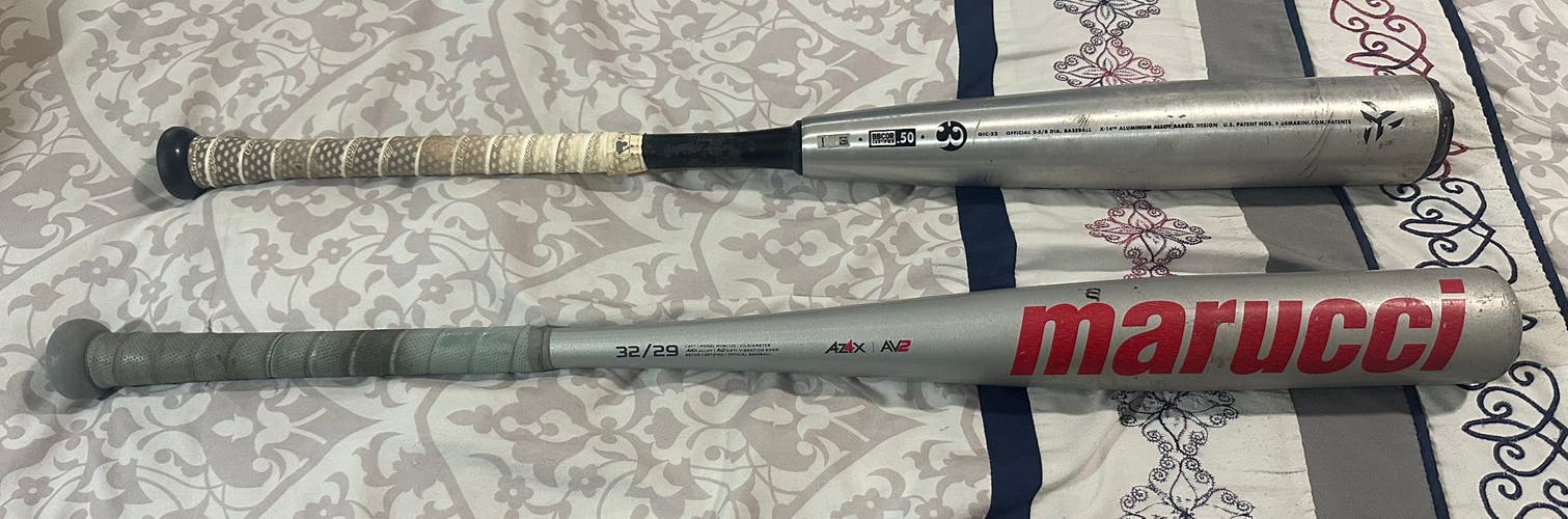2022 DeMarini The Goods Hybrid BBCOR Certified Bat (-3) 28 oz 31" (Used)
