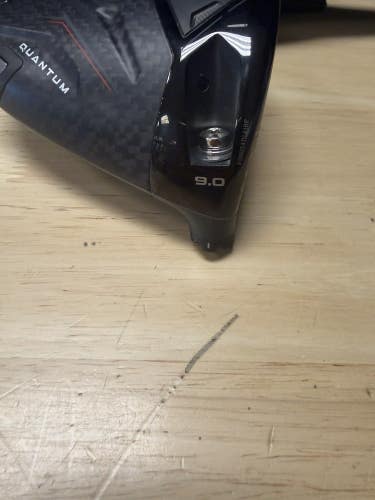CALLAWAY QUANTUM Triple Diamond MAX DRIVER HEAD 9 With HEADCOVER