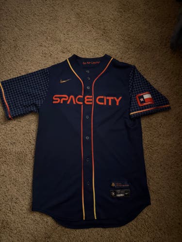 Houston Astros Jose Altuve Space City Connect Nike Jersey Men’s Medium