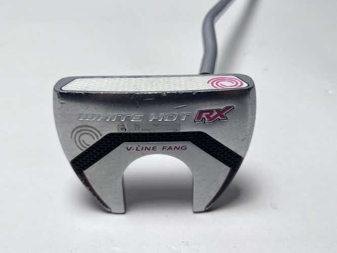 Odyssey Lady White Hot RX V-Line Fang Putter 33.5" SuperStroke 2.0 Womens RH