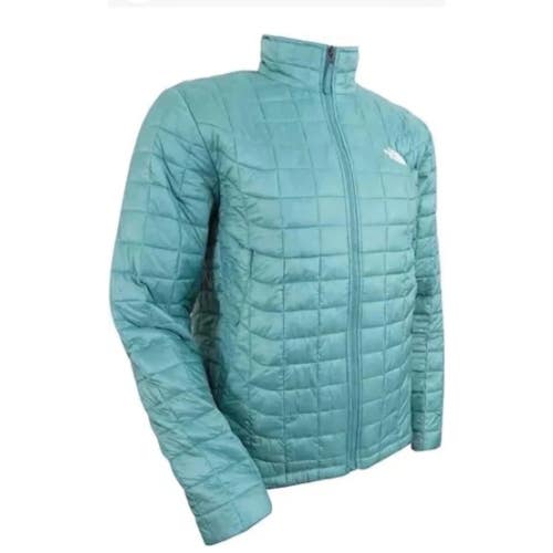 The North Face Thermoball Eco Puffer Jacket Men's Small Blue Insulated UPS1141