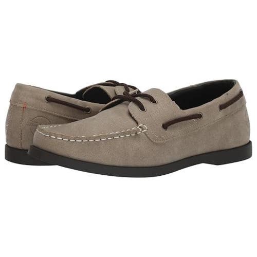 Weatherproof Vintage Benny Men's US 10 Taupe Moc Toe Casual Boat Shoe UPS918
