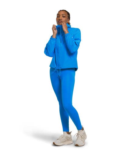 The North Face Antora Rain Hoodie Womens Medium Blue Waterproof Full Zip UPS1148