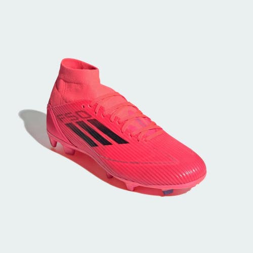 Adidas F50 League Mid IH3813 Women's US 9.5 W Red FG/MG Football Cleats RHS8769