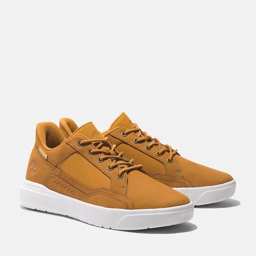 Timberland Allston Low TB0A65RW754 Sneaker Men 10 M Yellow Leather Shoes RHS8750