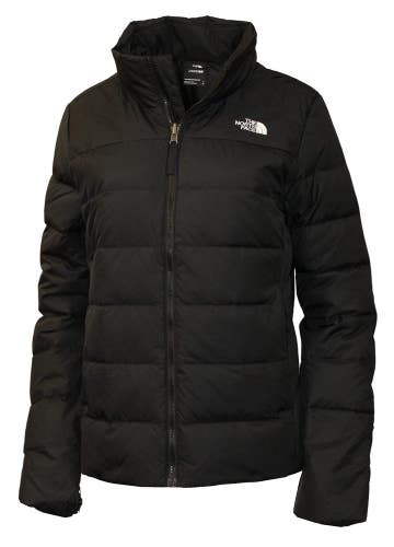 The North Face Flare II Puffer Jacket Womens XS Black 550-Down Insulated UPS1300