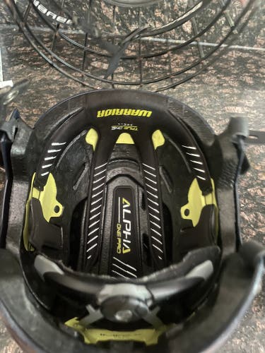 Medium Warrior Alpha One Pro Helmet (Used)