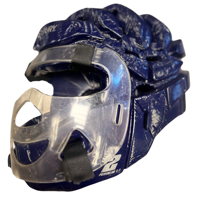 Used Century Martial Arts Head Gear Navy Blue Md 11730-s000021076