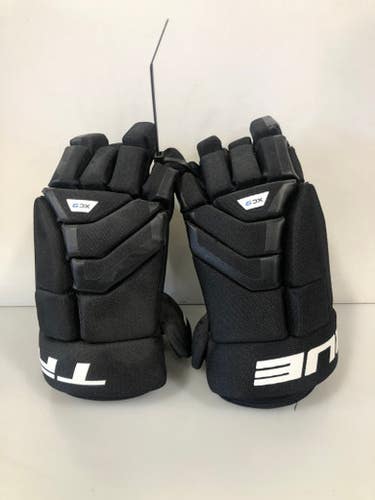 True Youth Xc9 Ice Hockey Gloves 9" 11727-tlhxc9blk9