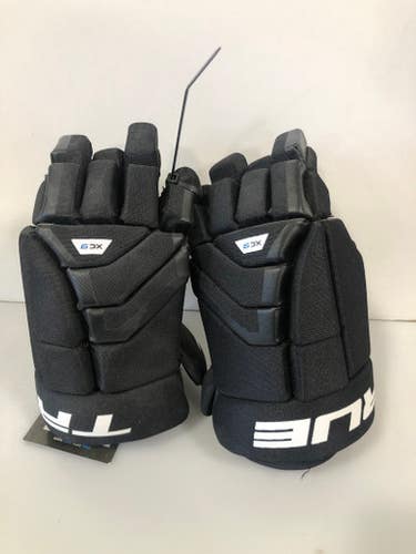 True Youth Xc9 Ice Hockey Gloves 8" 11727-tlhxc9blk8