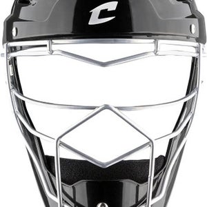 New Champro Optimus Mvp Catch Helmet Adt Black 11860-chpcm75bk