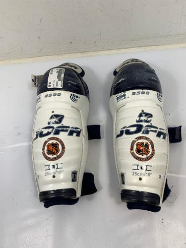 Used Jofa 2500 10" Ice Hockey Shin Guards 11339-s000142892