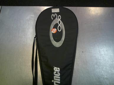 Used Prince O3 Silver Adult Tennis Racquet Black Unknown 11339-s000143498