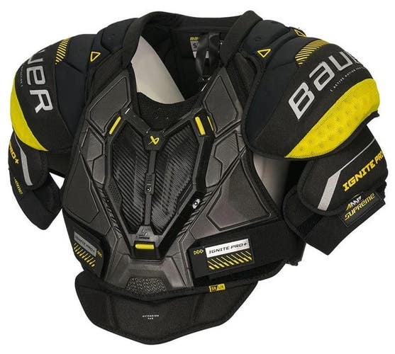 NEW! Bauer Supreme Ignite Pro+ Shoulder Pads - Intermediate