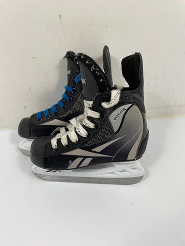 Used Reebok 1k Youth 12.0 Ice Skates Ice Hockey Skates 11339-s000145186