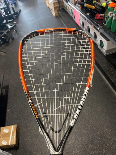 Used Adult Racquetball Racquet Black 4" 11337-s000379467