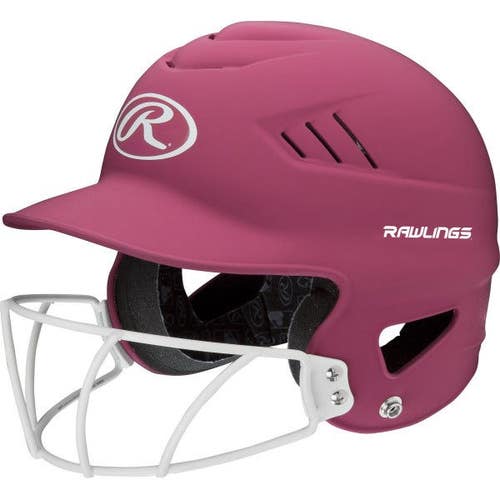 New Rawlings Coolflo Batting Helmet W Mask 11339-coolflo