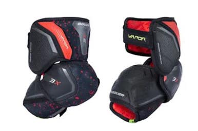 New Bauer Senior Vapor 3x Elbow Int Hockey Elbow Pads Lg 11860-bar1059936inlg