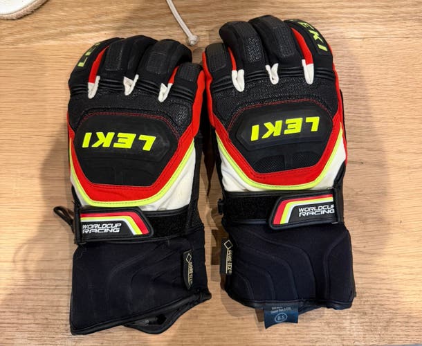 Black Medium Adult Unisex Leki Gloves (Used)