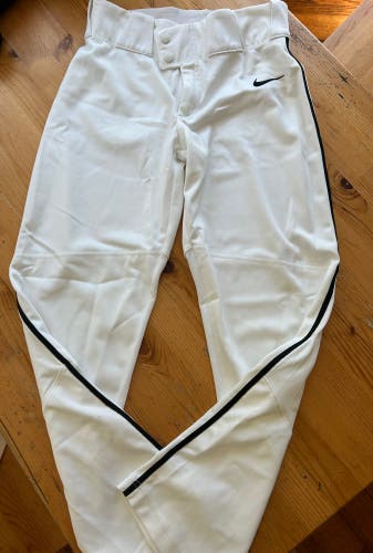 White Youth Large Youth Nike Game Pants (Used)