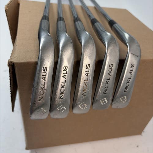 Nicklaus Air Bear Tour Partial Iron Set, 3, 5, 6, 8, 9, Lightweight Steel, LH
