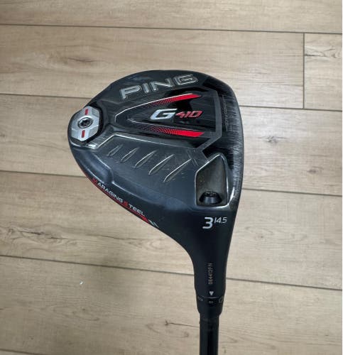 Men's 2019 Ping G410 Right Handed Fairway Wood Ventus Velocore Black 6Stiff Flex 3 Wood (Used)