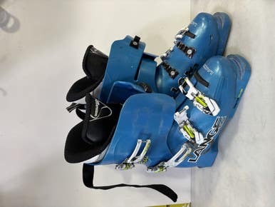 Used Lange World Cup Mens Dh Ski Boot Carolina Blue 265 Mp - M08.5 - W09.5 11727-s000162593