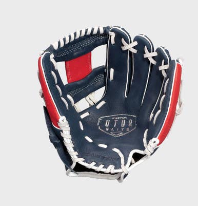 New Easton Future Elite Baseball Glove Rh Throw Navy Blue And Red 11" 11855-ease00683097