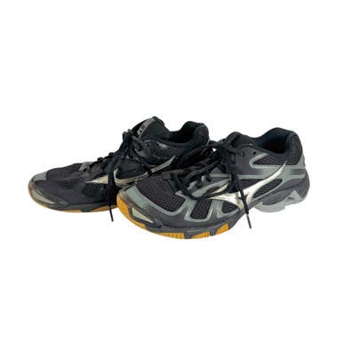 Used Mizuno Wave Bolt 5 Volleyball Shoes Black Women's 7.5 11506-s000224364