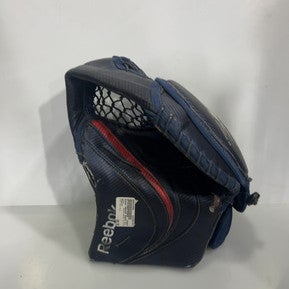 Used Reebok Premier Series Iii Tr Sr Senior Goalie Catcher Navy Blue 11615-s000224606