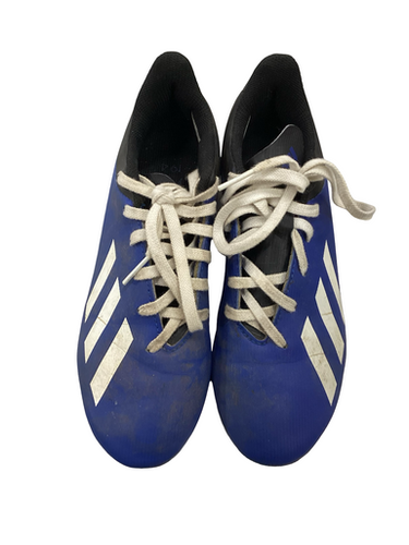 Used Adidas X 19.4 Soccer Cleats Royal Blue Junior 03.5 11613-s000168990