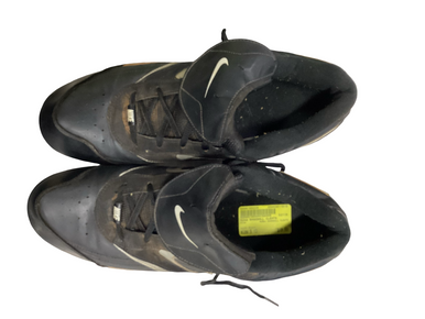 Used Nike Baseball Cleats Bb Sb Cleats Black Senior 12 11613-s000169226