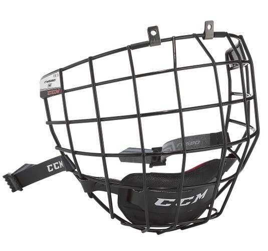 New Ccm Ccm Fm580 Hockey Wire Mask 11615-ccm-fm580