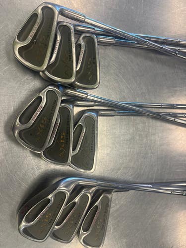 Used Axiz Twin Cavity System 3i-sw Regular Flex Steel Shaft Iron Sets 11339-s000163031