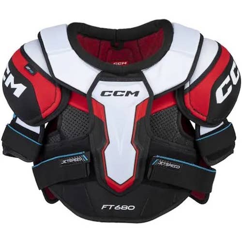 New Ccm Jetspeed 680 Shoulder Junior Shoulder Pads 11860-jetspeed-680-shoulder