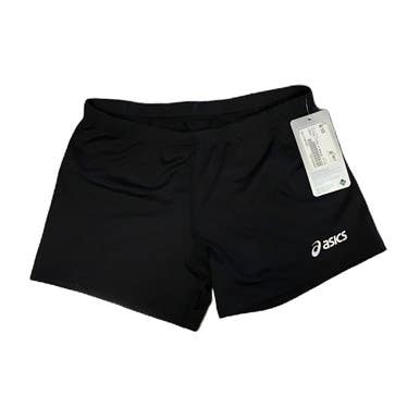 Used Asics Adult Small Volleyball Shorts Black 11730-s000051682