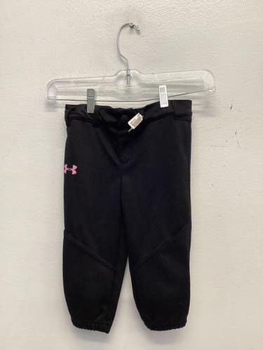 Used Under Armour Ball Pants Bb Sb Pant Girls Black Youth 11443-s000174143