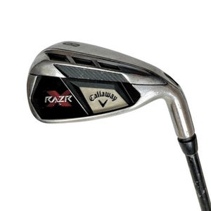 Used Callaway Razr X Men's Rh 8 Iron Regular Flex Graphite Shaft 11506-s000239016