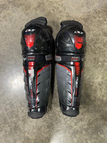 Senior CCM QuickLite Shin Pads 15" (Used)