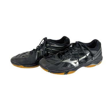 Used Mizuno Wave Hurricane 3 Volleyball Shoes Black Women's 9 11506-s000239237