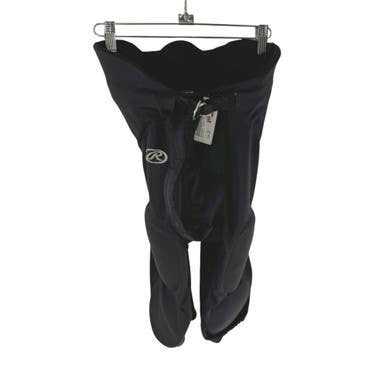 Used Rawlings Integrated Football Pants Black Youth 2x 11506-s000240541