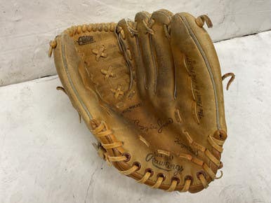 Used Rawlings Reggie Jackson GJ90 Baseball Glove RH Throw Tan 11" 11855-S000206331