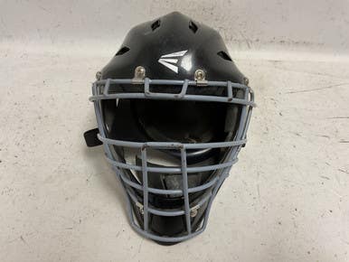 Used Easton BLACK MAGIC Catchers Helmet w/Mask Black One Size 11855-S000206273